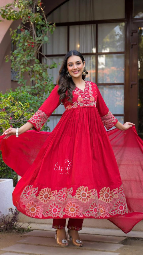 Jaipur premium pure cotton suit set ✨