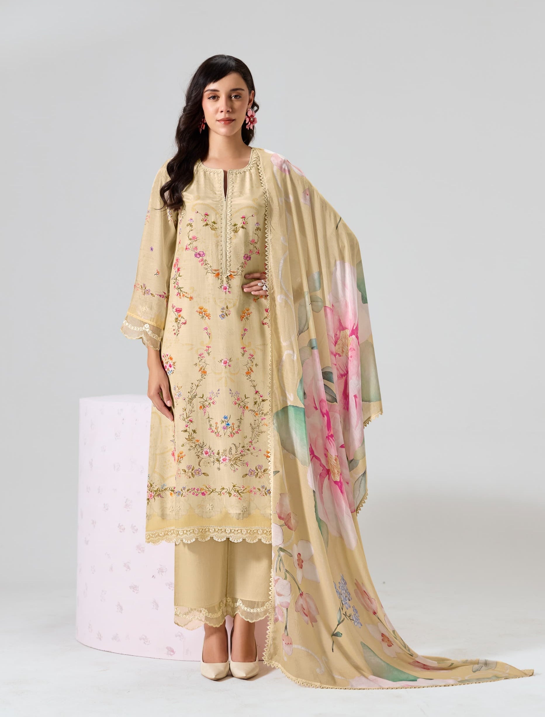 Premium Muslin Digital Printing Dress Material 🥰💫