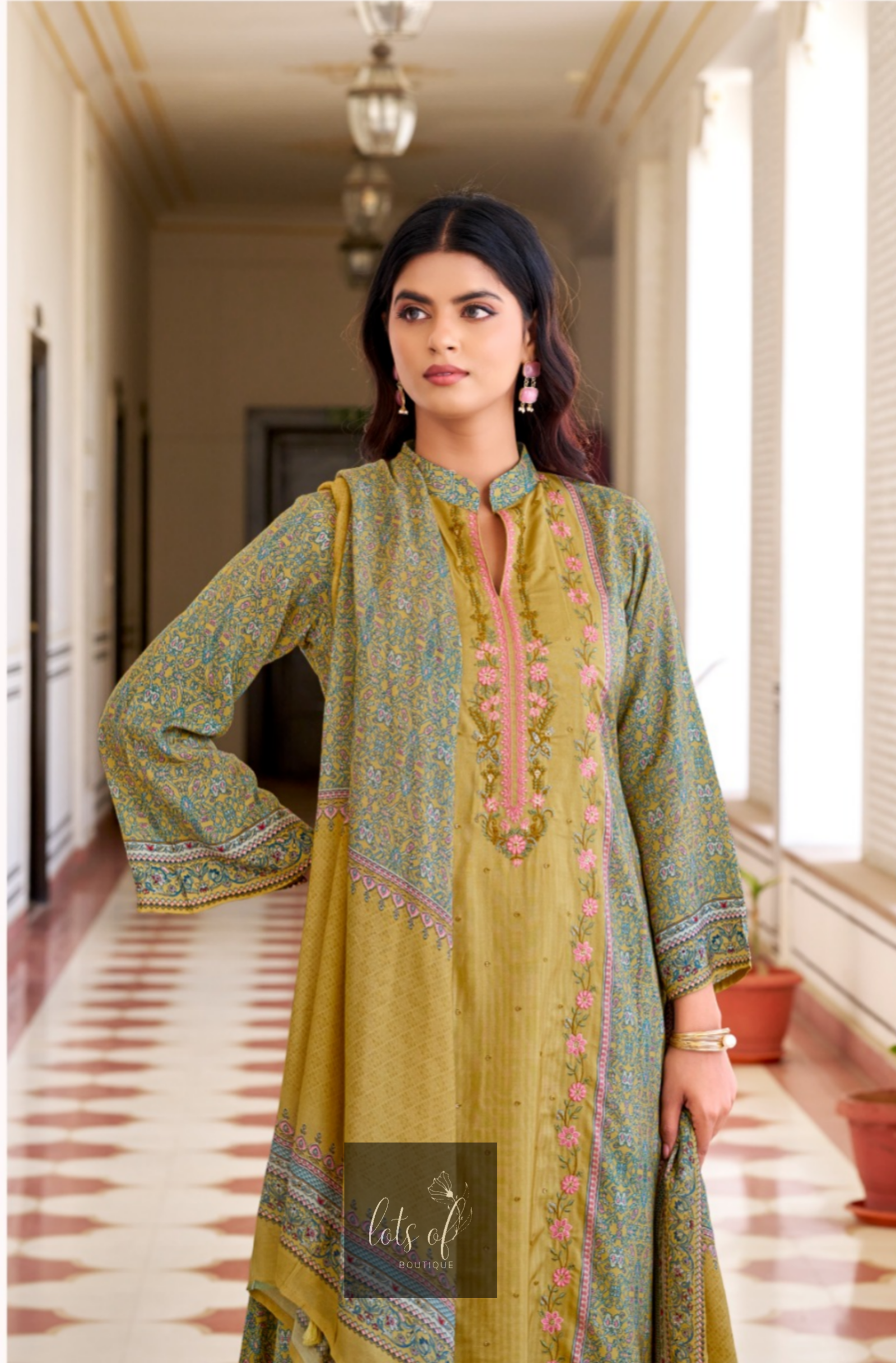 Premium Printed Muslin Suit Material✨💫
