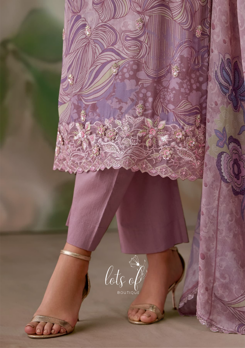 Pure chinon digital print material 🥰💫✨