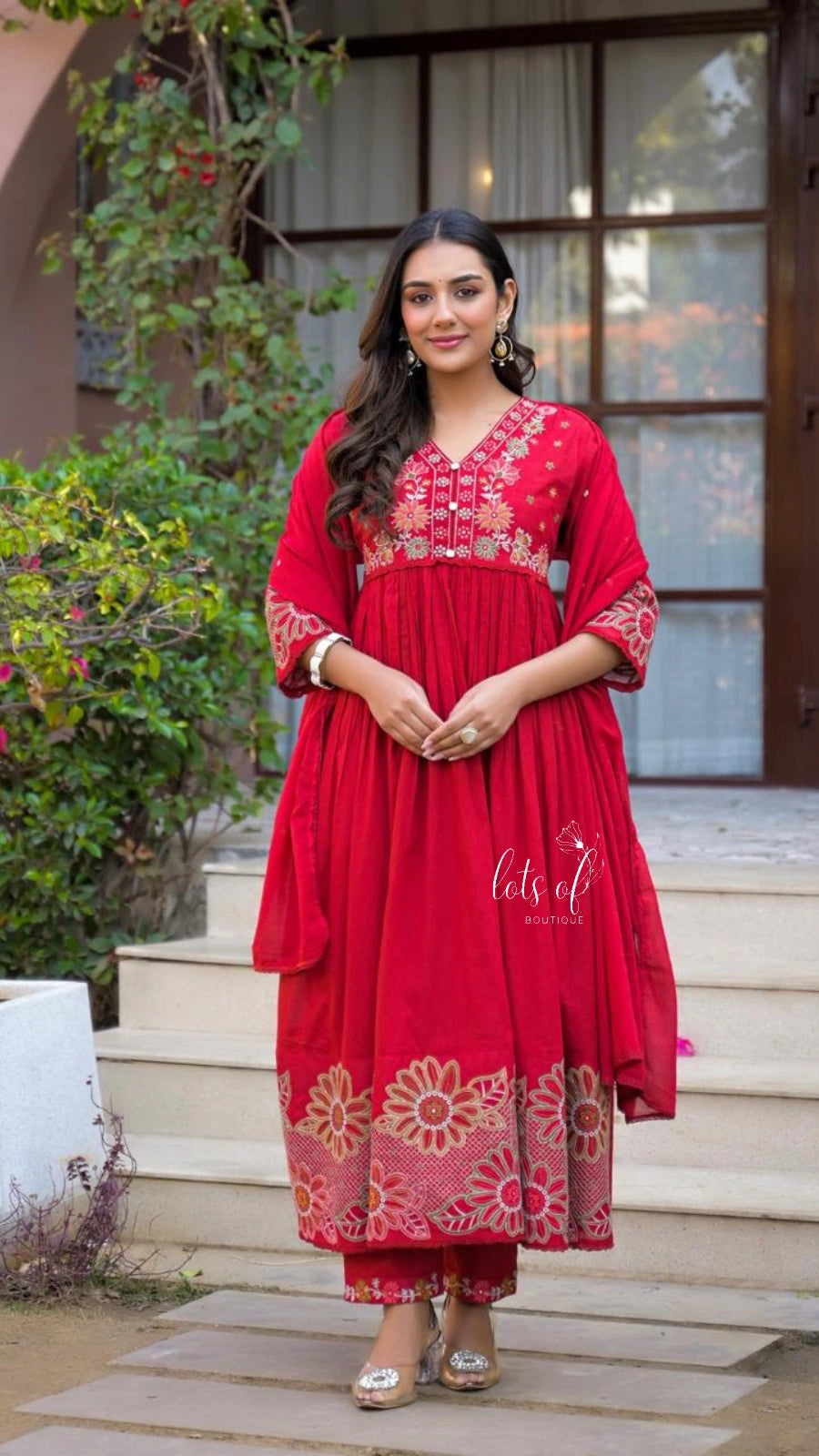 Jaipur premium pure cotton suit set ✨