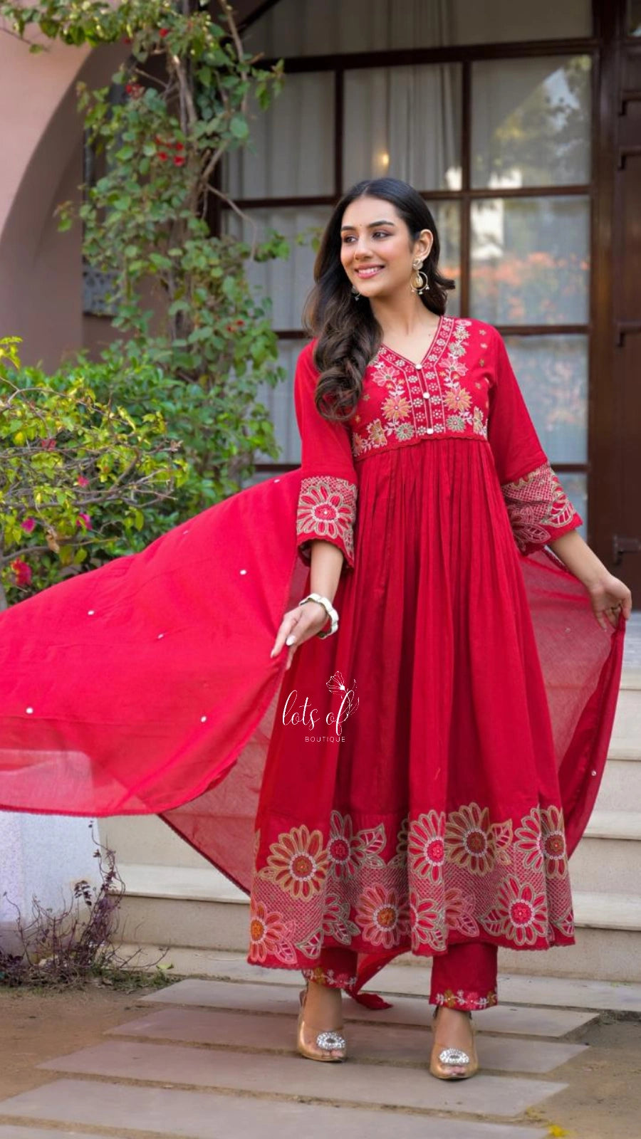 Jaipur premium pure cotton suit set ✨